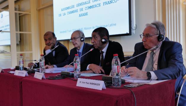 خلال مشاركته في اجتماعات الغرفة العربية – الفرنسية ... ناس : نمو العلاقات الاقتصادية العربية – الفرنسية ضرورة في ظل التحديات العالمية الراهنة.