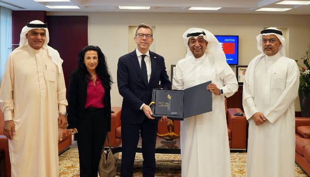 ناس يستقبل سفير فرنسا لدى المملكة ويؤكد على تعزيز التعاون التجاري وعقد الاجتماعات الثنائية بين التجار