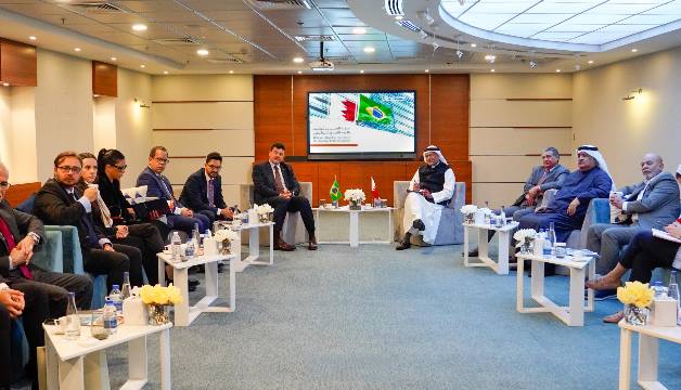 Bahrain Chamber receives a Brazilian delegation, probes investment, partnership opportunities