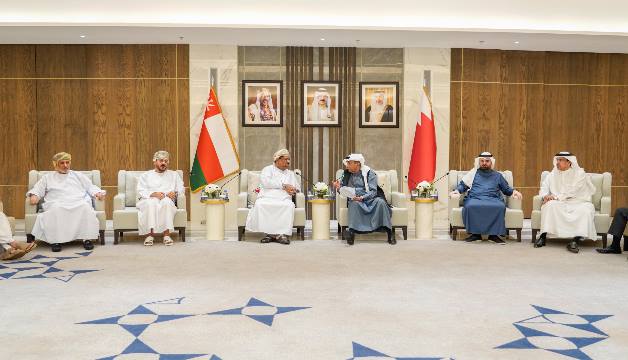 خلال لقاءه بوفد رجال أعمال عماني ... ناس:  518 مليون دولار حجم التبادل التجاري بين البحرين وعمان في 2023