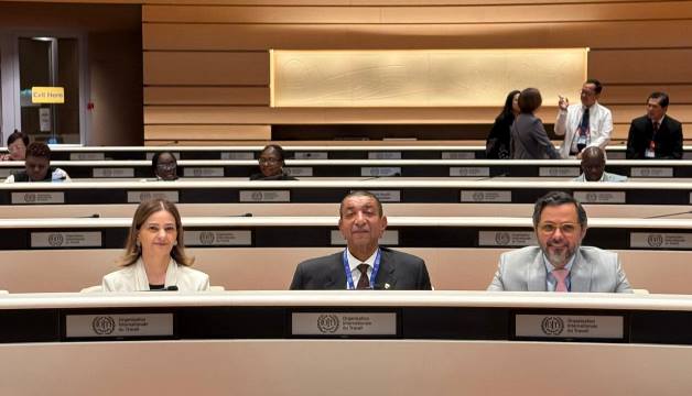 During his speech at International Labour Conference in Geneva