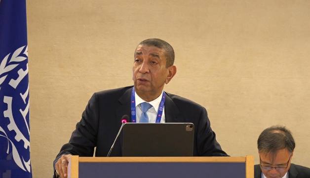 ئيس الغرفة يلقي كلمة في مؤتمر العمل الدولي بجنيف ..ويؤكد : التحديات العالمية فرصة لتجديد النماذج الاقتصادية وتعزيز دور القطاع الخاص.